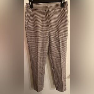 H&M Women's Houndstooth Trousers - Black & White